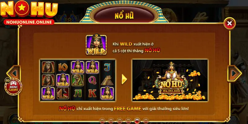 Cách chơi và các tính năng đặc sắc của Nổ Hũ Cleopatra