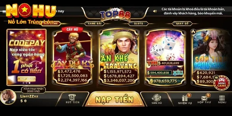 Các khuyến mãi ưu đãi cho người chơi